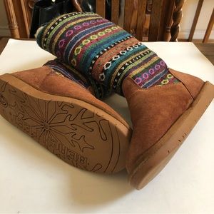 Wool Lined Suede Boots by Beech Feet